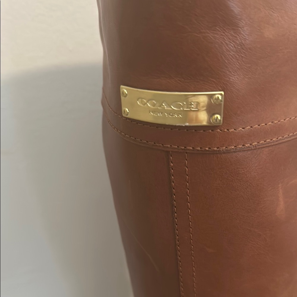 Brown Leather Riding Boots - Picture 2 of 6